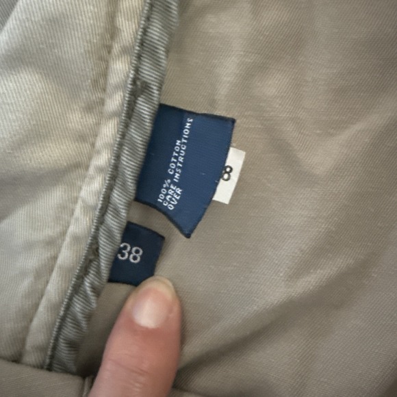 Polo Ralph Lauren Hudson Utility Cargo Shorts Mens Size 38 Khaki Cotton - Picture 5 of 8